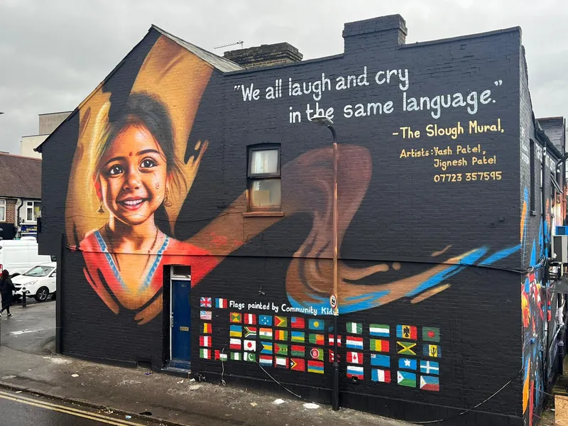 The Slough community mural