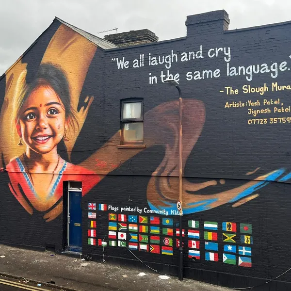 The Slough community mural